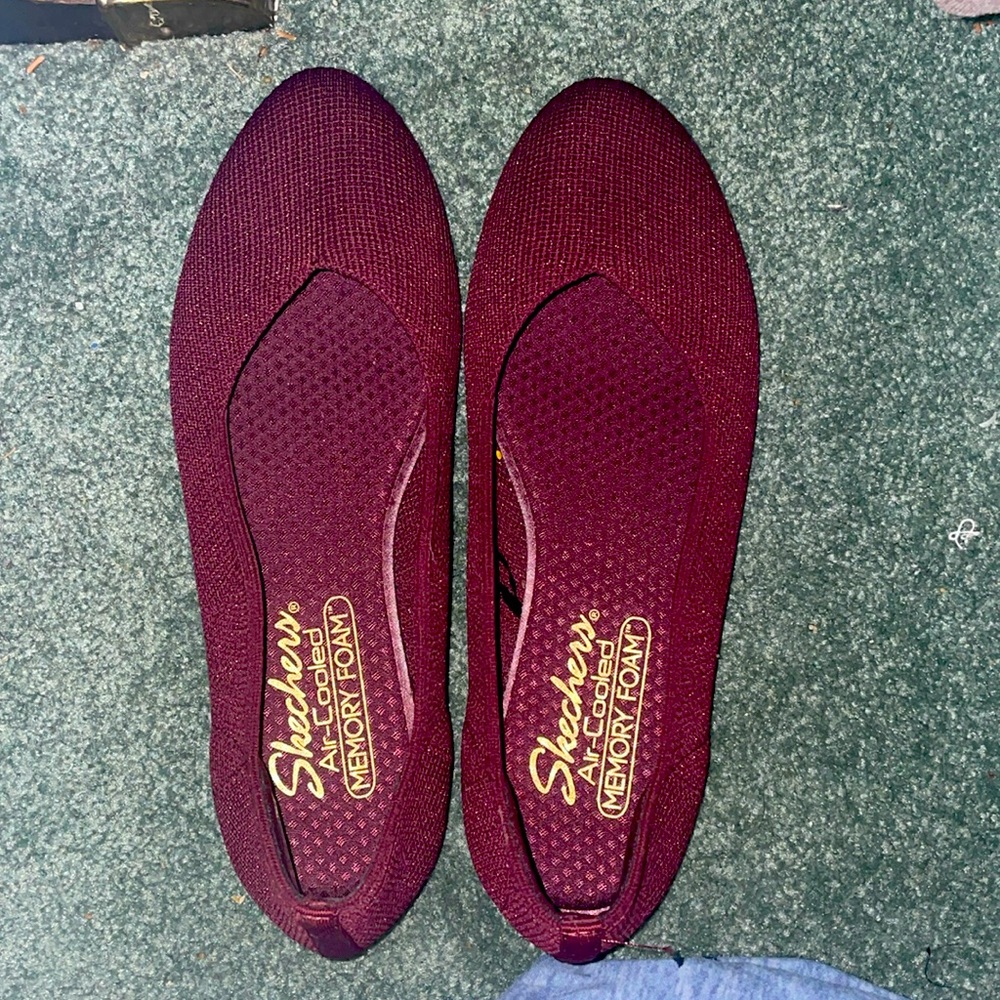Sketchers Air-Cooled Memory Foam Flats